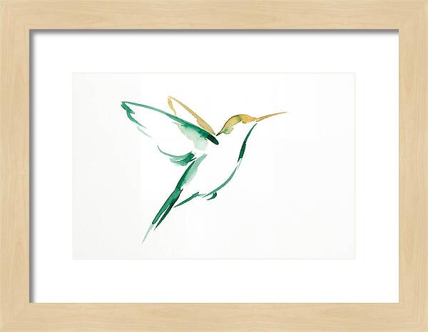 Minimalist Sunbird Elegance