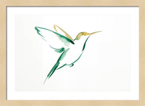 Minimalist Sunbird Elegance