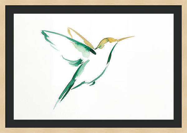 Minimalist Sunbird Elegance