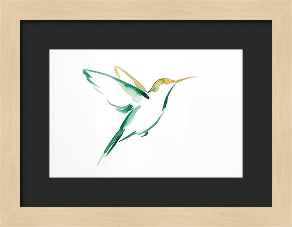 Minimalist Sunbird Elegance