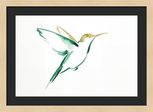 Minimalist Sunbird Elegance