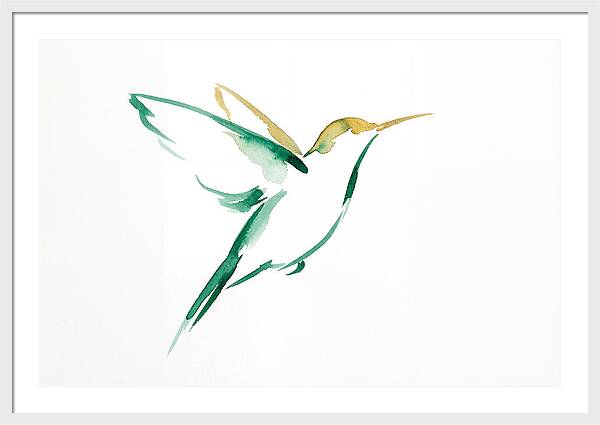 Minimalist Sunbird Elegance