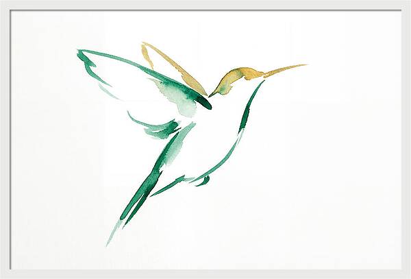 Minimalist Sunbird Elegance