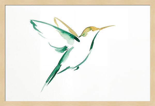 Minimalist Sunbird Elegance