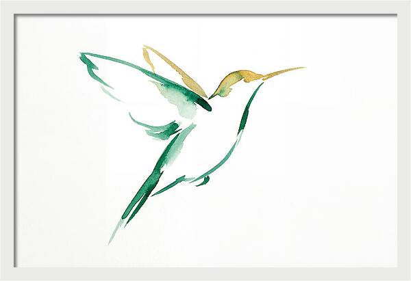 Minimalist Sunbird Elegance
