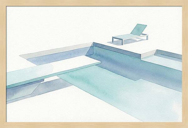 Minimalist Swimming Pool Serenity