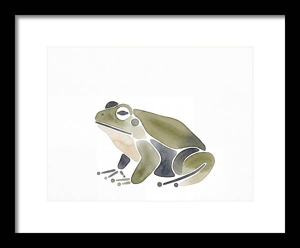 Minimalist Toad Illustration