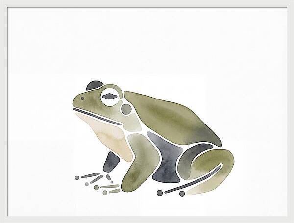 Minimalist Toad Illustration