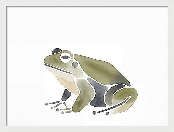 Minimalist Toad Illustration