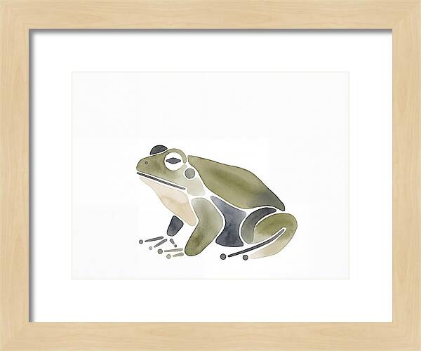 Minimalist Toad Illustration
