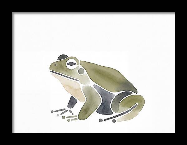 Minimalist Toad Illustration
