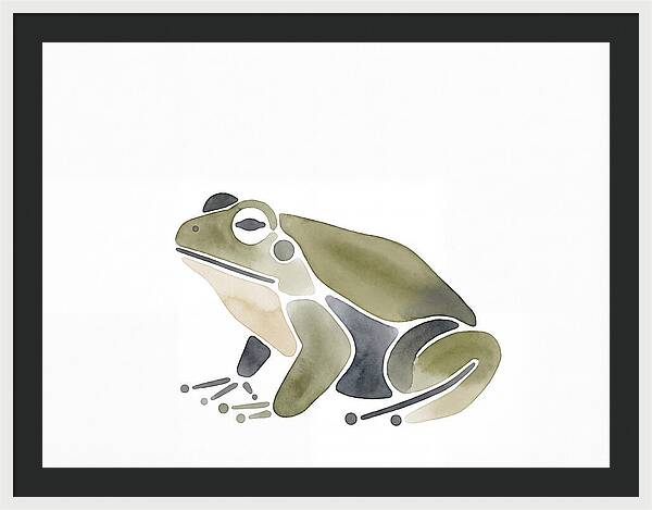 Minimalist Toad Illustration