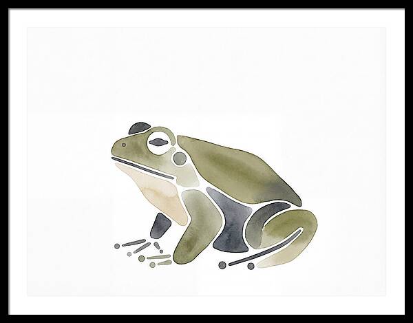 Minimalist Toad Illustration