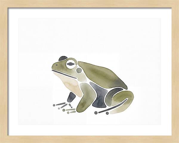 Minimalist Toad Illustration