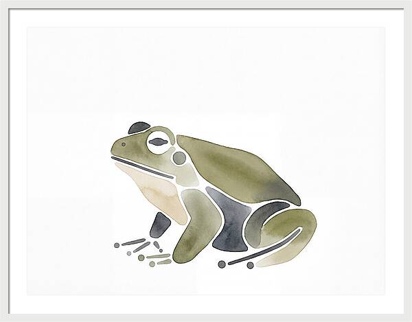 Minimalist Toad Illustration
