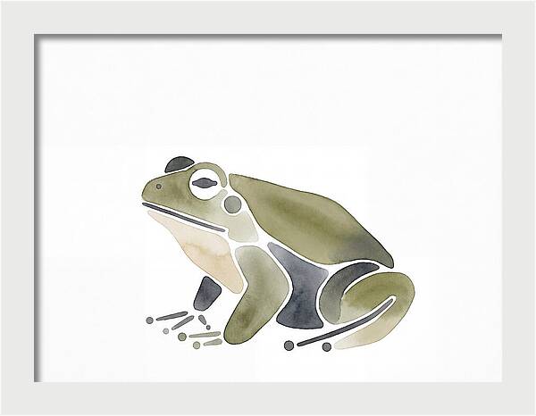Minimalist Toad Illustration