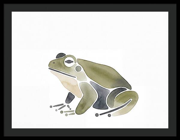 Minimalist Toad Illustration