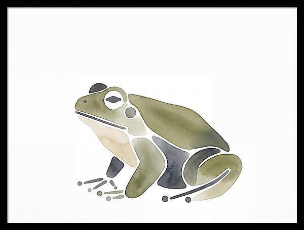 Minimalist Toad Illustration
