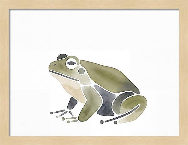 Minimalist Toad Illustration