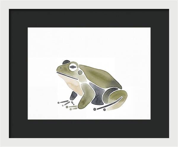Minimalist Toad Illustration