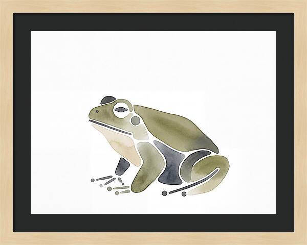 Minimalist Toad Illustration