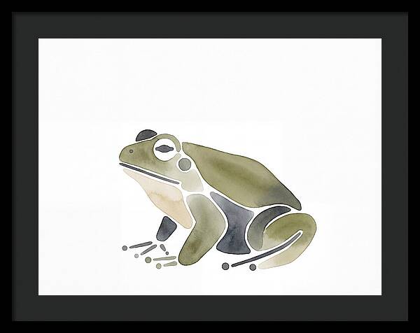 Minimalist Toad Illustration