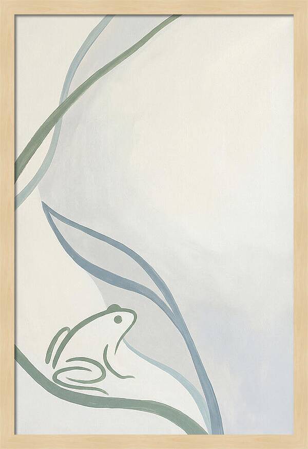 Minimalist Tree Frog