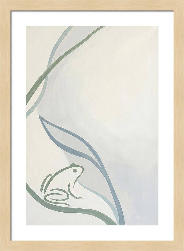 Minimalist Tree Frog