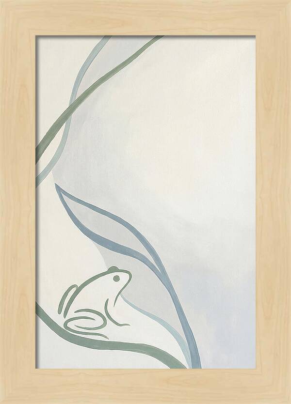 Minimalist Tree Frog