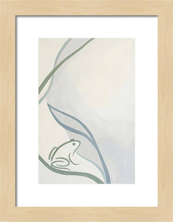 Minimalist Tree Frog
