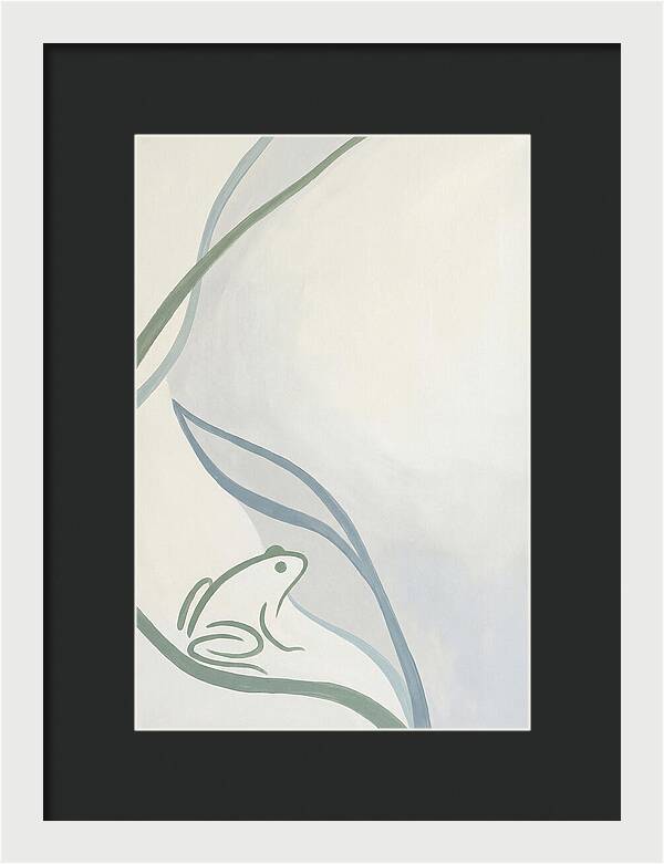 Minimalist Tree Frog