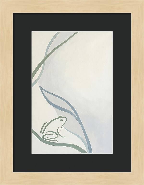 Minimalist Tree Frog