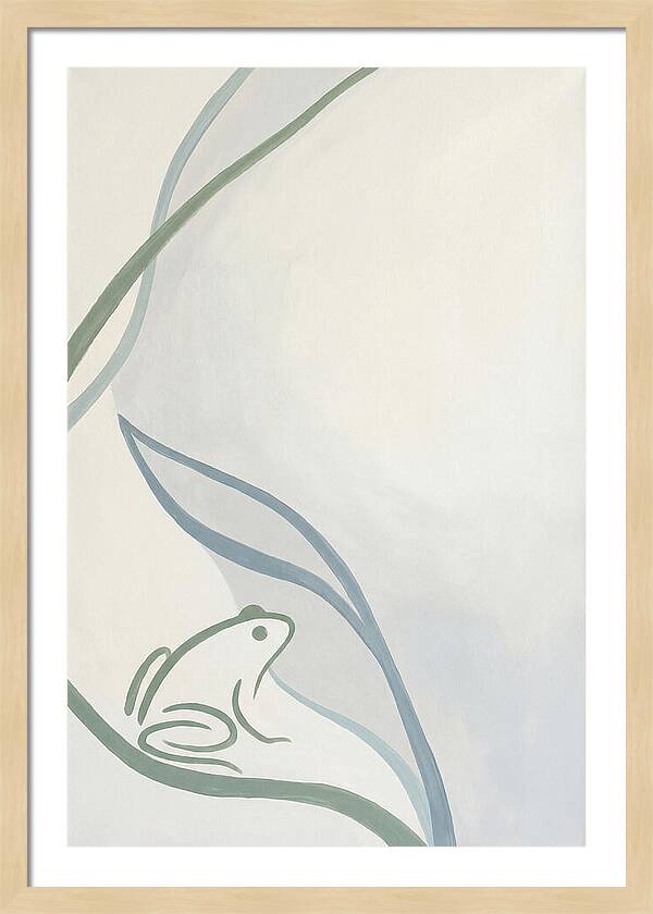 Minimalist Tree Frog
