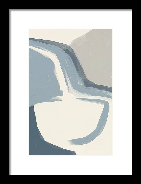 Minimalist Waterfall Composition