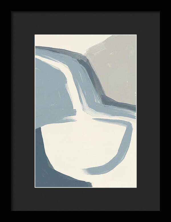 Minimalist Waterfall Composition