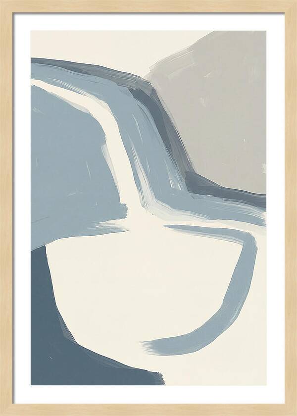 Minimalist Waterfall Composition
