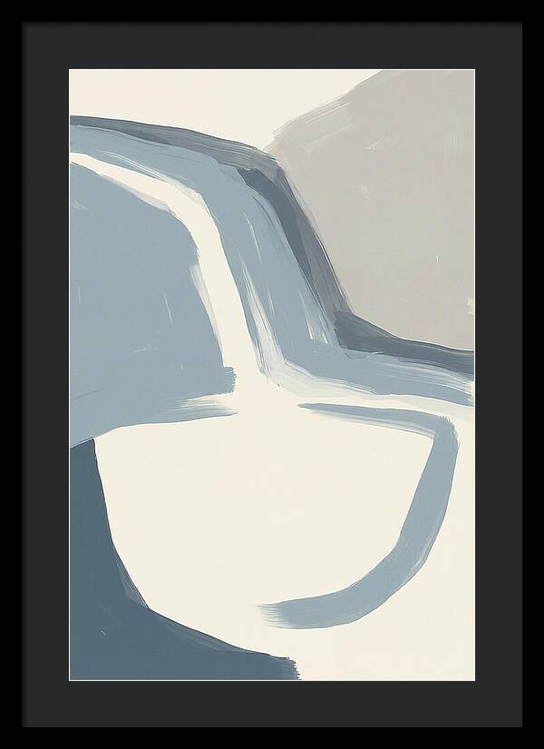 Minimalist Waterfall Composition