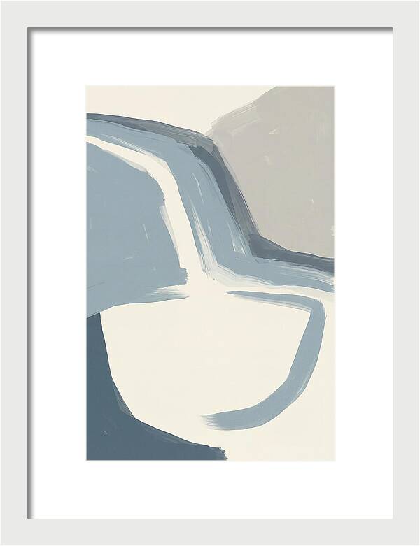 Minimalist Waterfall Composition