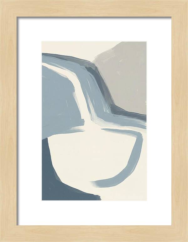 Minimalist Waterfall Composition