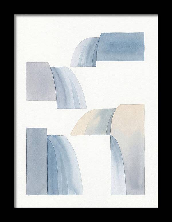 Minimalist Waterfalls Composition