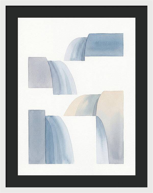 Minimalist Waterfalls Composition