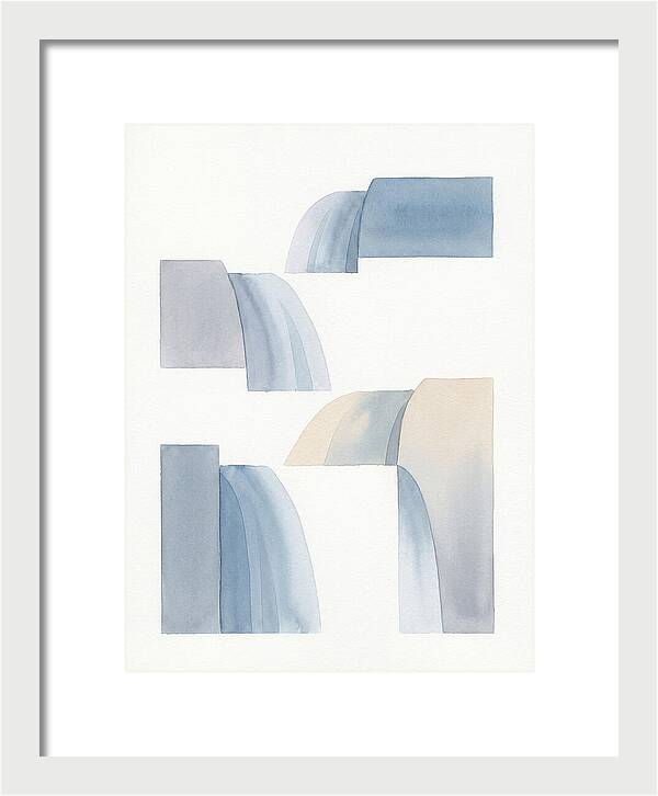 Minimalist Waterfalls Composition