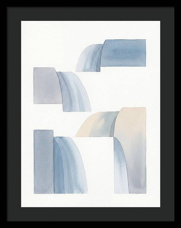 Minimalist Waterfalls Composition
