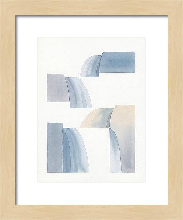 Minimalist Waterfalls Composition