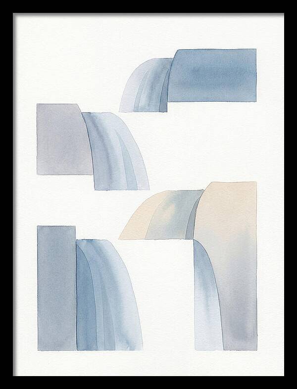 Minimalist Waterfalls Composition