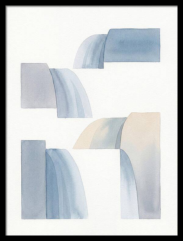 Minimalist Waterfalls Composition