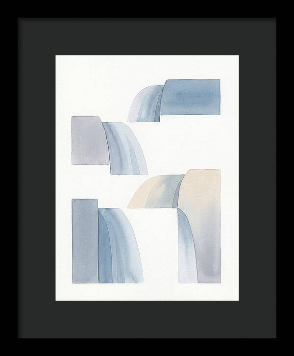Minimalist Waterfalls Composition