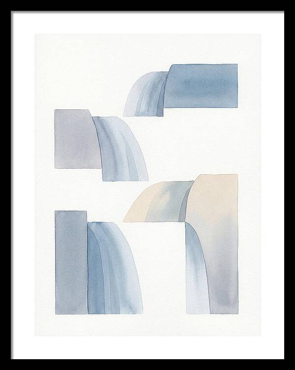 Minimalist Waterfalls Composition