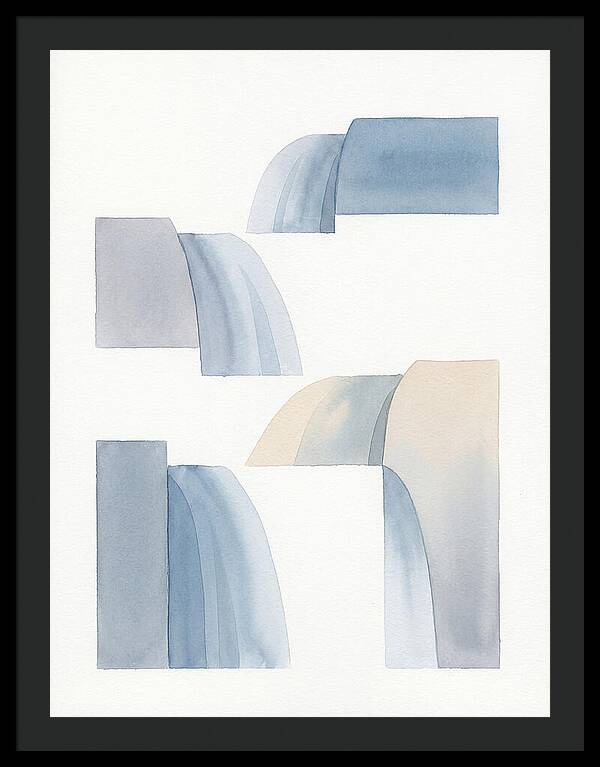Minimalist Waterfalls Composition