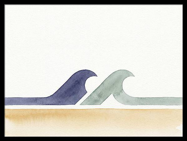 Minimalist Wave Landscape